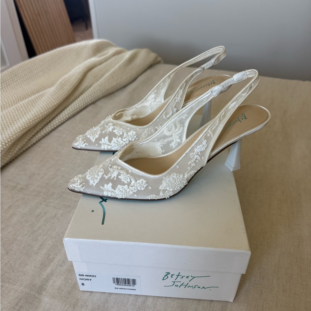 Betsey Johnson Nikki Ivory Heels